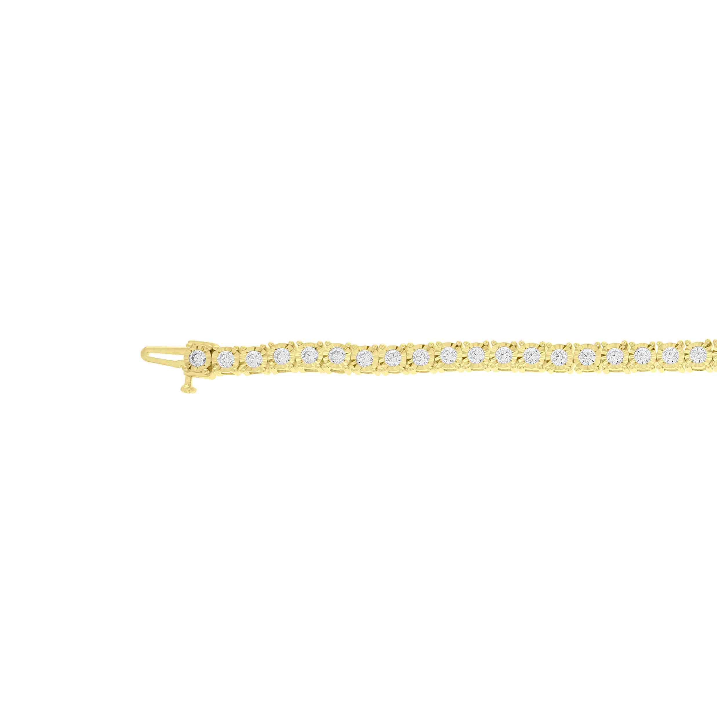 Round-Cut Diamond Tennis Bracelet BR8A300L7